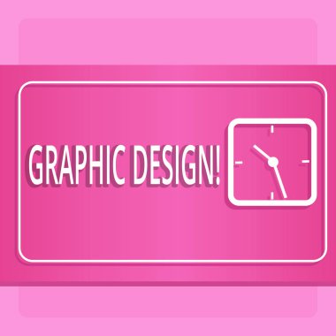 El yazısı metin grafik tasarım. Modern tasarım, şeffaf Meydanı Analog Saat iki sesi Pastel zemin üzerinde reklam metin görüntüleri birleştirerek sanat anlam kavramı.