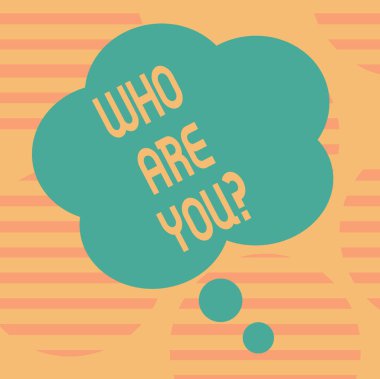 Word metin kim sana soru yazma. Birisi hakkında sunum reklamlar için kimlik veya demonstratingal bilgi boş renk çiçek şekil düşündüm konuşma balonu fotoğraf sorduğun için iş kavramı.