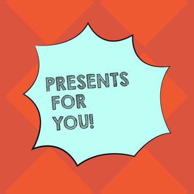 El yazısı metin sunar For You yazma. Vermek veya resmen ya da törensel aşk boş renk patlama patlama çığlık konuşma balonu resmi dışında promosyon reklamları için ödül anlam kavramı.