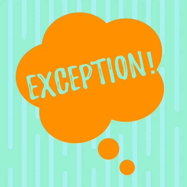 Текст для написания слов Exception. Бизнес-концепция для Мбаппе или что-то, что исключено из общего заявления: Blank Color Floral Shape Thought Speech Bubble фото для рекламы . — стоковое фото