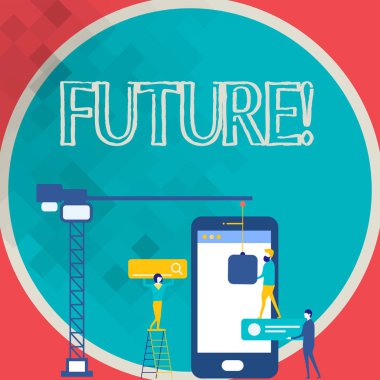 Geleceği gösteren not yazma. Personel birlikte çalışma için Seo işlemi simgeleri ile ortak hedef hedef olacağını şu an olaylar süre vitrine iş fotoğraf.