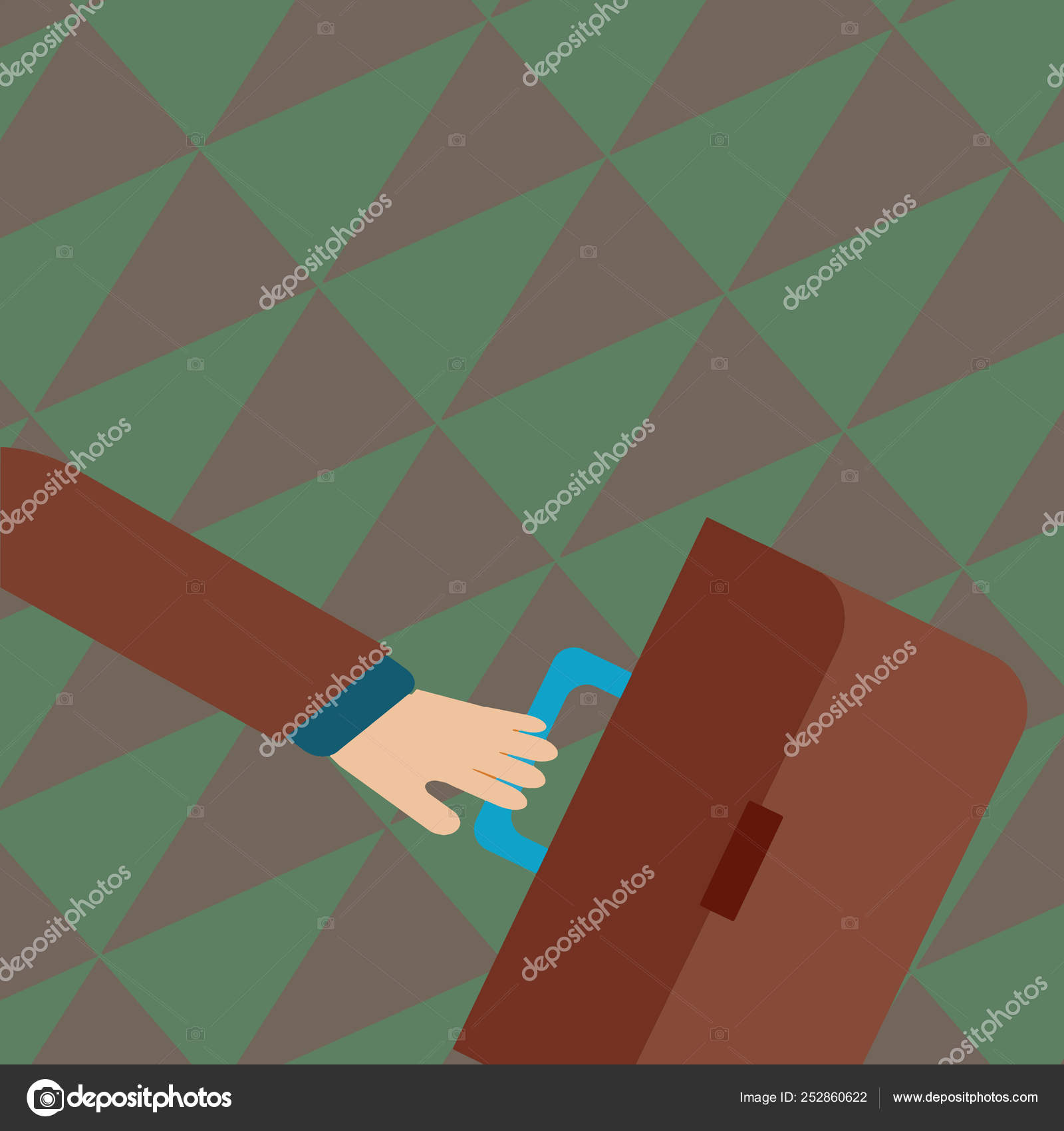 colorful briefcase