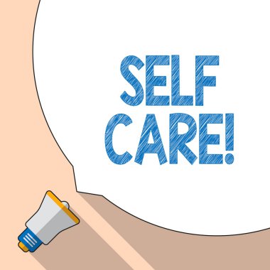 Kendine iyi bak gösterilen not yazma. İş fotoğraf vitrine uygulama eylem alarak ya da olanlar kendi sağlık beyaz konuşma balonu işgal yarım, ekran ve megafon geliştirmek.