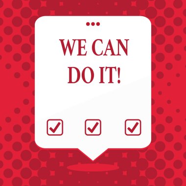 Biz onu kavramı anlam bkz: kendiniz güçlü yetenekli gösteren boş yer beyaz konuşma balon üstte üç delikli delikli yüzen olarak yapabilirsiniz el yazısı metin.