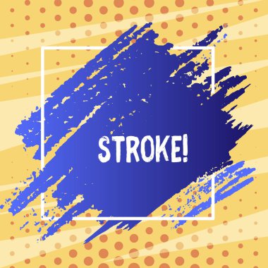 Kontur gösterilen metin işareti. Bilinç zayıf kan nedeniyle kaybetme kavramsal fotoğraf hastaların tıbbi mavi tonu boya içinde kare çizgili çerçeve akışı. Boşluk ile dokulu lekeleri.