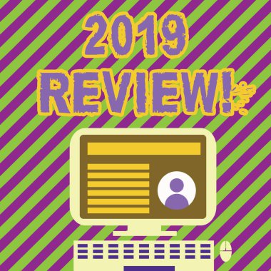 2019 inceleme yazma el yazısı metin. Geçmişte yıl olayları ana yaptıkları ya da iyi anlam kavramı hatırlamak masaüstü bilgisayar monte stand ile Online profil verileri monitör ekranında gösterir.