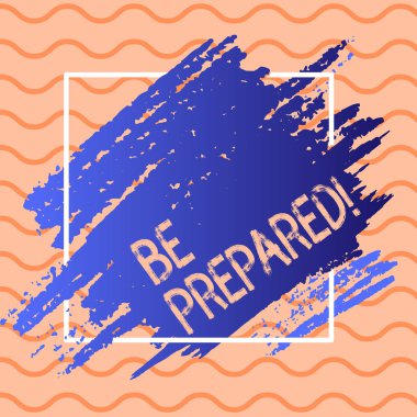 Hazırlıklı gösterilen not yazma. İş fotoğraf vitrine her zaman yapmak veya bir şey ile sadece oldu mavi tonu boya içinde kare çizgili çerçeve anlaşma hazır olun. Boş alanı olan lekeleri.