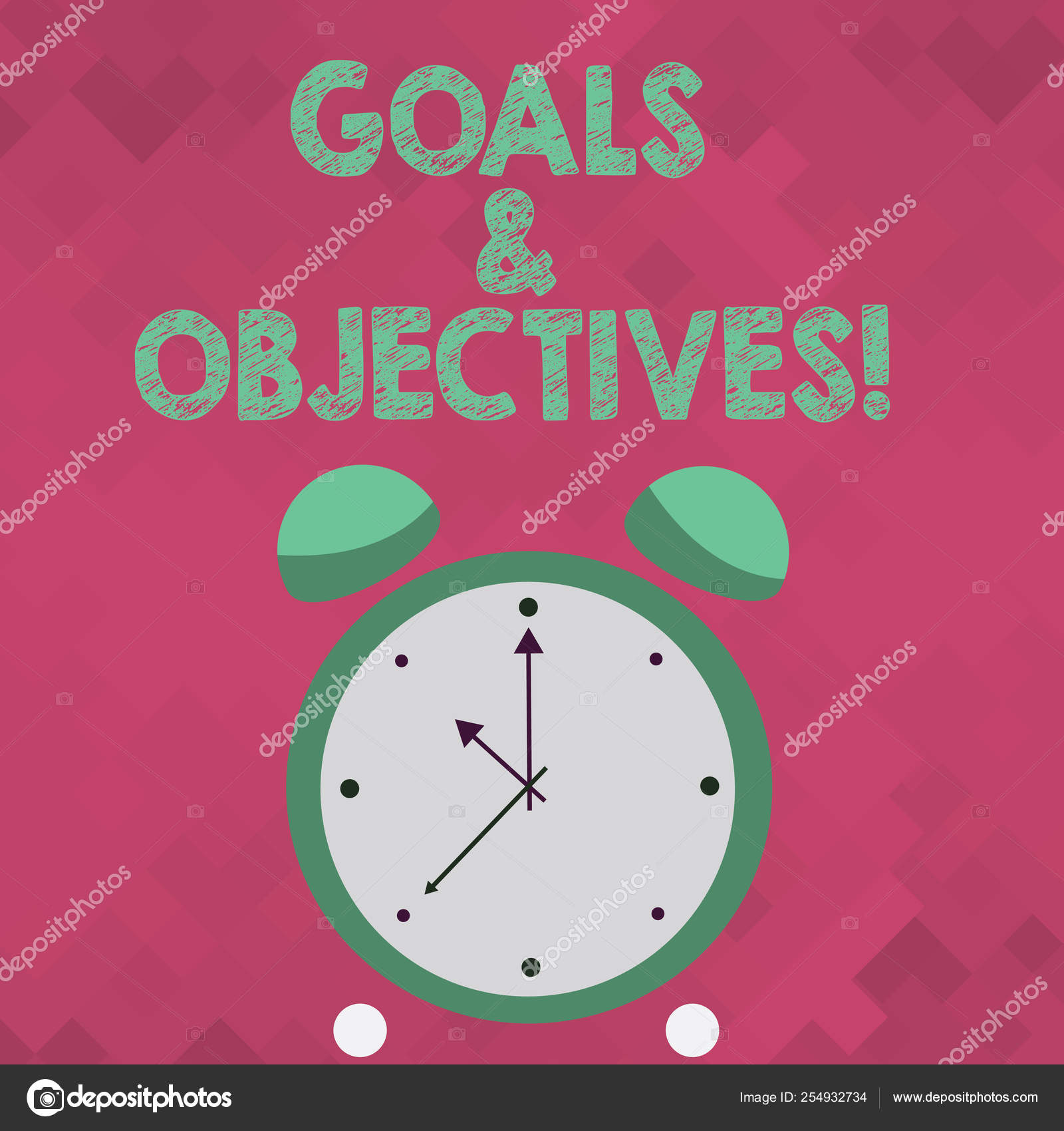 Text Sign Showing Goals And Objectives Conceptual Photo Define