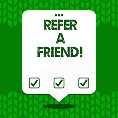 A arkadaş bakın gösterilen not yazma. İş fotoğraf vitrine biri diğerine doğrudan ya da ona hediye beyaz konuşma balon yüzen üstte üç delikli deliği gibi bir şey göndermek.