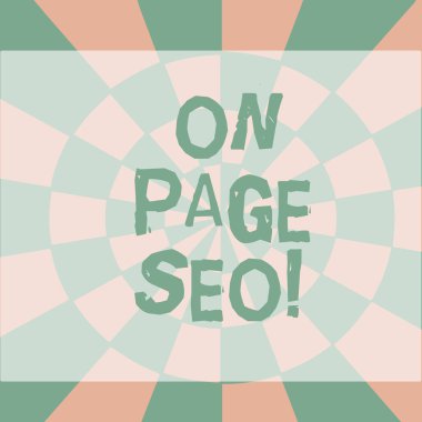 Üzerinde Page Seo gösterilen metni işareti. Konum arama sıralamalarını kesintisiz sarı mor yüzeyi düz stil geometrik desen çevrelerde kavramsal fotoğraf önlemler içinde web sitesi geliştirmek.