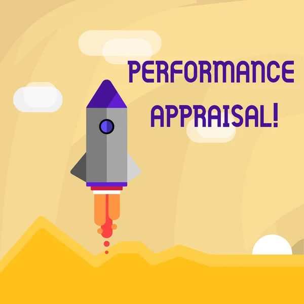 Konceptuální ručně psaného textu zobrazující Perforanalysisce posouzení. Obchodní fotografie představí perforanalysisce systematické hodnocení zaměstnanců barevné kosmická loď Shuttle zahajuje nové obchodní spuštění. — Stock fotografie