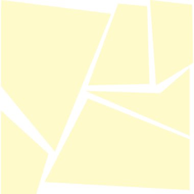 Düzensiz dört taraf Çokgen quadrilateral şekiller tekrar Illustration. Beyaz Izole üzerinde pastel eşit olmayan şekil. Modern tasarım ve duyuru için yaratıcı arkaplan fikri.