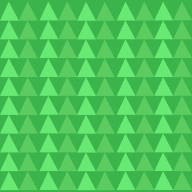 Temalı olaylar ve reklamlar Için yeşil tonu üçgen fotoğraf Dikişsiz geometrik deseni. Açık duyuru için soyut formda ağaçların sonsuz satırlarının Verdant renk Arkaplan.
