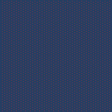 Mavi yüzeyde kırmızı noktalı çizgi Dikişsiz deseni. Karanlık gölge arka planda sütunlar düzenlenmiş sonsuz Tiny renk Polka noktalar. Tekstil Sarma ve duvar kağıdı için yaratıcı fikir.