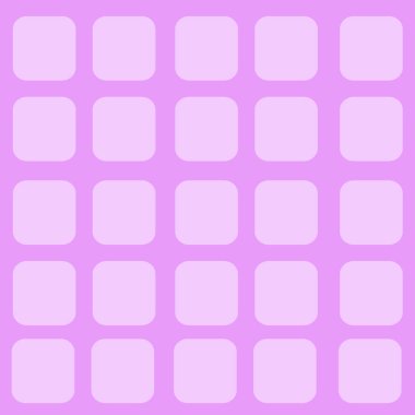 Sütunlarda sıraya küçük soluk boş kareler. Satırlar halinde düzenlenmiş yuvarlak köşeler ile dört tarafın geometrik şekilleri. Etiketleme ve etiketleme için pastel gölgeli fayans şablon fikirleri.