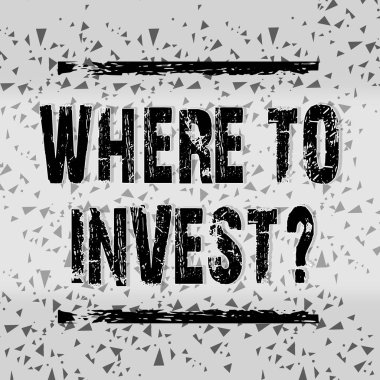 El yazısı metin yazma nerede soru yatırım Için. Kavram anlamı nerede mali planlar veya hisselerin Dikişsiz gri konfeti ya da kırık cam küçük parçalar içine dağınık para koymak hakkında soran