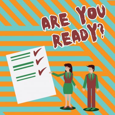 Yazma notu göstermek hazır soru nelerdir. Birisi bir şey başlatmak söyleyerek kullanılan iş fotoğraf vitrine hazır hissediyorum adam ve kadın kağıt üzerinde kontrol ve çizgiler raporu sunma.