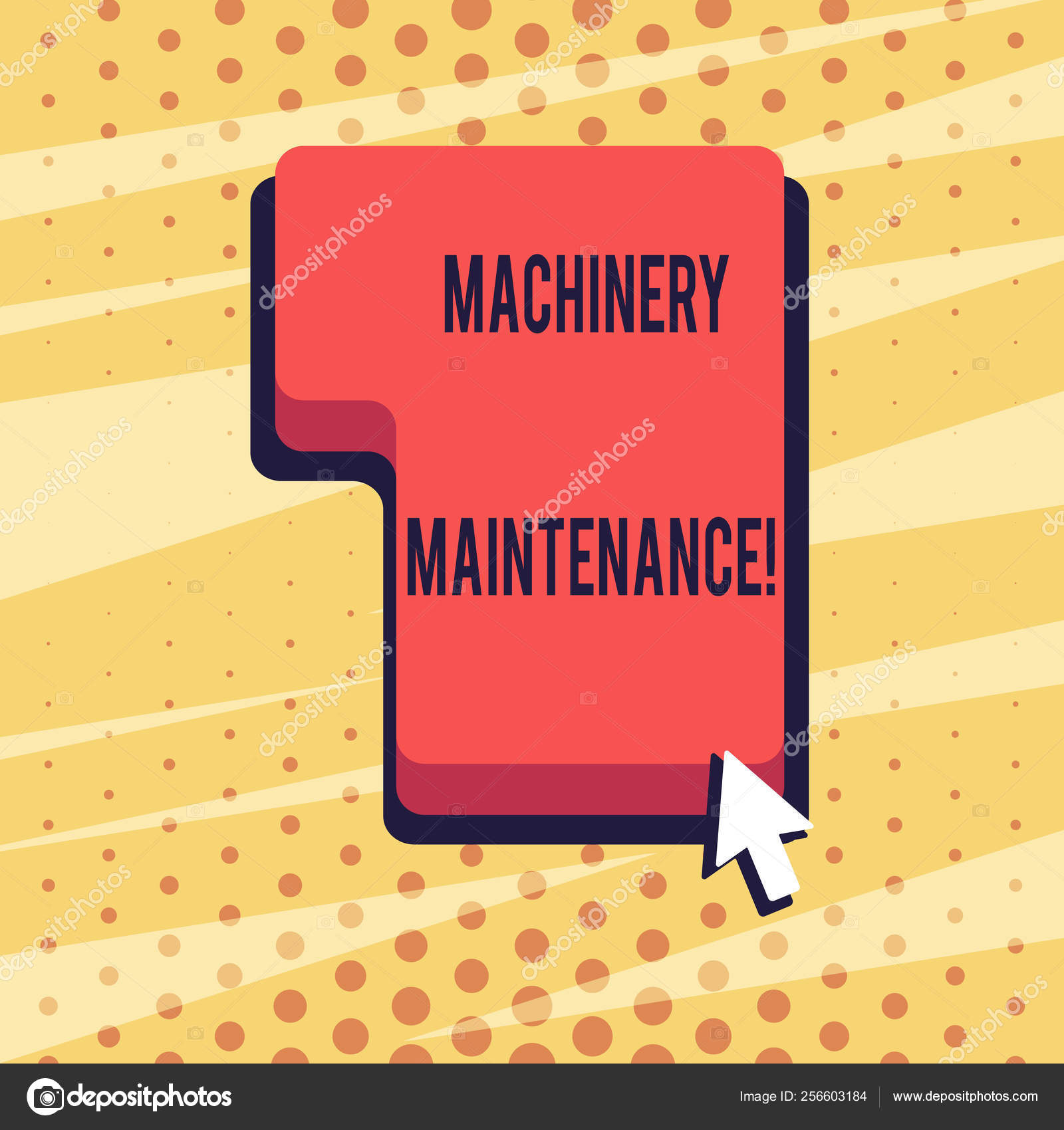 Handwriting Text Machinery Maintenance. Concept Meaning Handwriting Text Machinery Maintenance. Concept Meaning