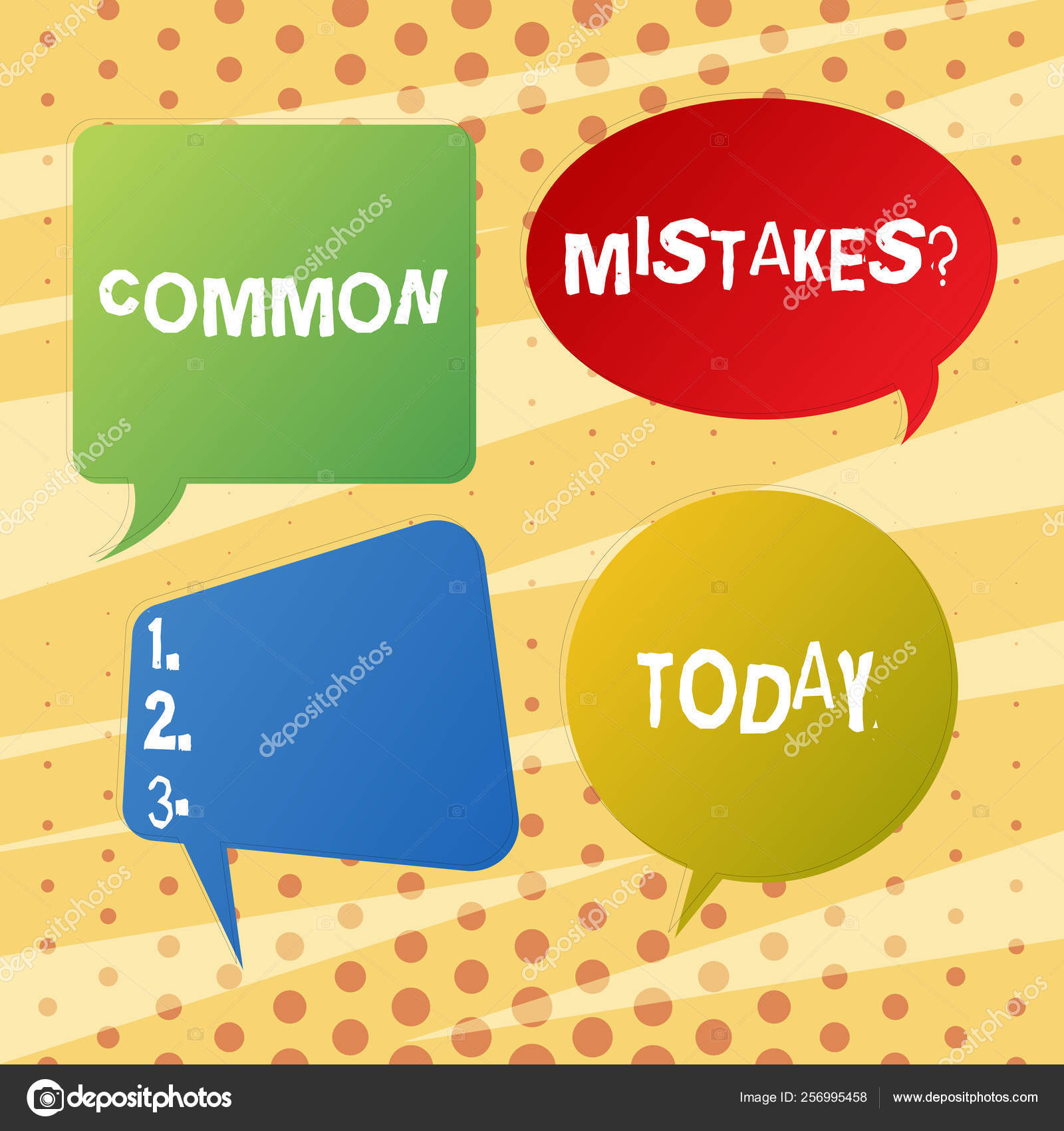 Handwriting Text Writing Common Mistakes Question Concept Meaning Repeat Act Or Judgement Misguided Or Wrong Blank Speech Bubble Sticker In Different Shapes And Color For Multiple Chat Stock Photo Image By C Handwriting Text Writing Common Mistakes Question Concept Meaning Repeat Act Or Judgement Misguided Or Wrong Blank Speech Bubble Sticker In Different Shapes And Color For Multiple Chat Stock Photo Image By C