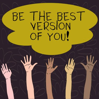 El yazısı metin Be You En İyi Sürümü. Çok Irklı Çeşitliliği Geliştirmeye Başladığı yerden uzaklaşacak olan kavram, Renkli Büyük Buluta Ulaşmada Yukarı Doğru Yükseliyor.