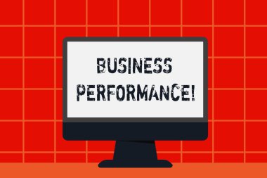 İş Perforanalysisce gösteren kavramsal el yazısı. İş hedeflerini daha iyi nasıl ulaşabileceğini belirleyen iş fotoğrafı metni Masaüstü Bilgisayar Renkli Monitör Ekran Freestanding Tablo.