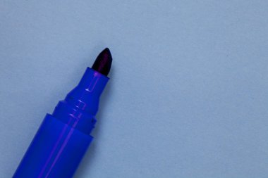 Tasarım iş konsepti Boş kopya alanı modern soyut arka plan Açık mavi marker niyet mesaj fikirleri net arka plan iletişim