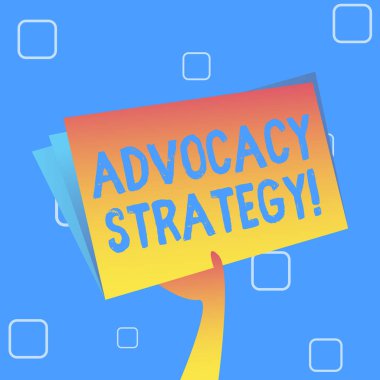 El yazısı metin Savunuculuk Stratejisi. Kararları etkilemeyi amaçlayan bir bireyin kavram anlamı etkinliği El Tutma ve Sayfa İçi Ile Boş Alan Renkli Dosya Klasörü Yetiştirme.