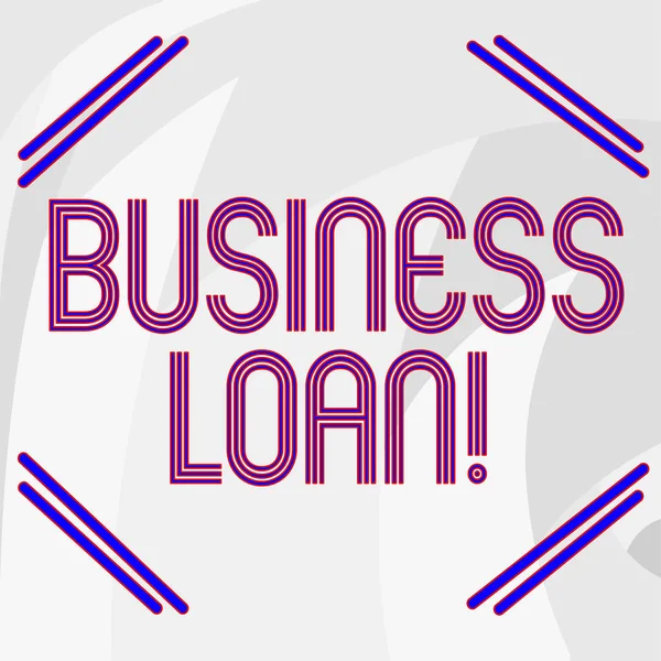 Pisanie tekstu Business Loan. Koncepcja biznesowa dla kredytów udzielanych małym firmom w różnych celach Streszczenie zdjęcia Gray Circular Spiky Edge Blade Teeth for Industrial. — Zdjęcie stockowe