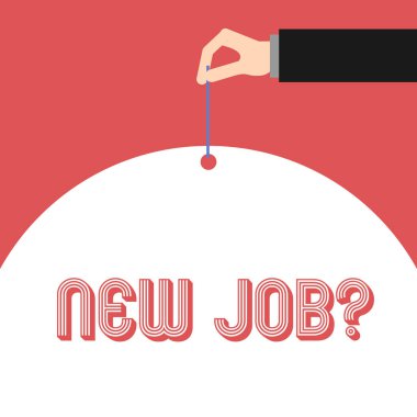 El yazısı metin Yeni İş Soru. Birinin uygun olup olmadığını öğrenmek istediği resmi toplantı anlamına gelen kavram.