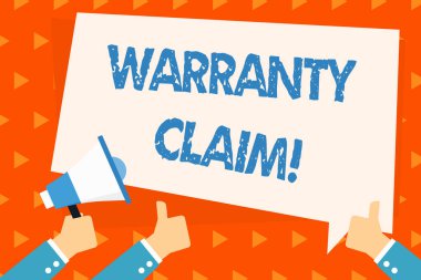 Kelime yazma garantisi talebi. El Tutma Megafonu ve Metin Balonuyla El Tutma ve Diğer İki Hareketli Parmak Kalkma Konsepti.