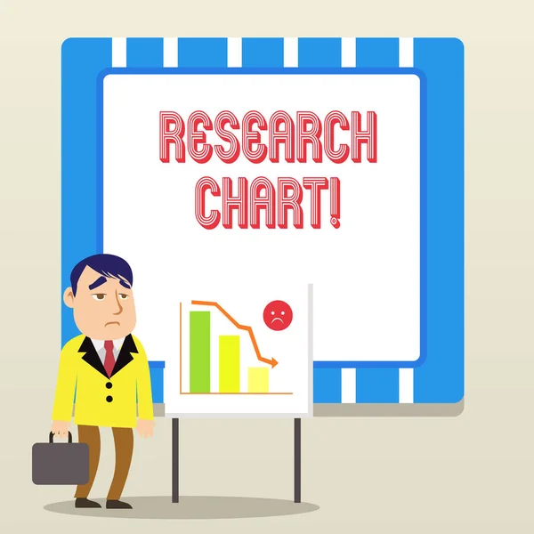 Parola scrittura testo Ricerca Grafico. Il concetto di business per esso rappresenta una serie di dati numerici o qualitativi . — Foto Stock