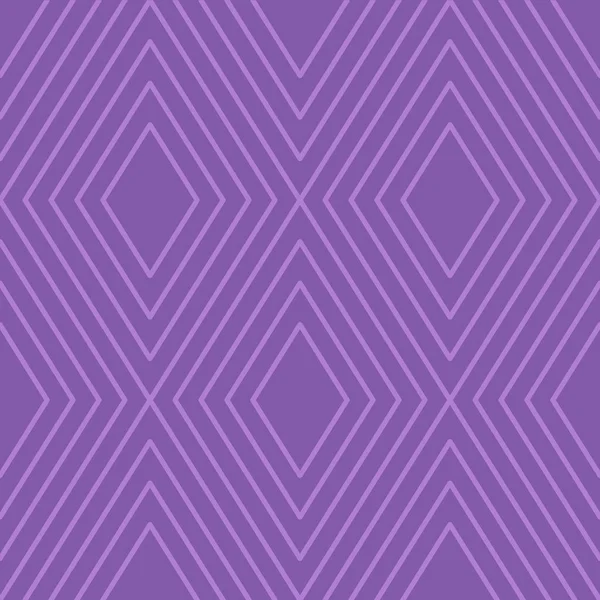 Végtelen geometriai koncentrikus rombusz minta ellen Lilac háttér tematikus események. Modern Creative háttér ötlet prezentációs, textil, csomagolások — Stock Vector