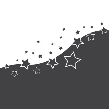 Yıldız ile Siyah ve Beyaz Yin Yang Style Soyut fotoğraf Arka Plan. Tekstil ve Kumaş, Kırtasiye ve Davet, Duvar Kağıdı ve Sarma makinesi için Yaratıcı Fon Fikri