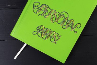 Kişisel Uygulamaları gösteren kavramsal el yazısı. Çevrimiçi hizmetlere güvenli parola daha az doğrulama için İş fotoğrafı vitrin uygulaması.