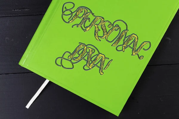 Kişisel Verileri gösteren kavramsal el yazısı. Tanımlanabilir bir kişiyle ilgili Bilgileri gösteren iş fotoğrafı.