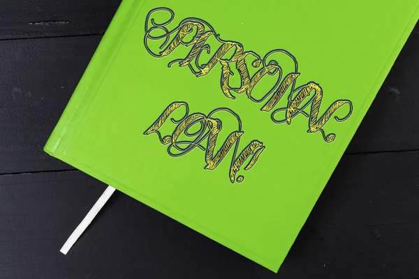 Kişisel Kredi gösteren kavramsal el yazısı. Bir finans şirketinden bireyler tarafından alınan teminatsız kredi vitrine İş fotoğraf.