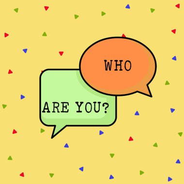 El yazısı metin Kimsin Soru. Kavram anlamı, birisi kimliği hakkında soru sorma veya bilgi gösterme.