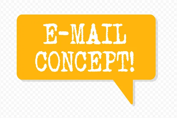 Escritura a mano de texto E Mail Concept. Concepto que significa secuencia de esfuerzos de marketing para llegar al cliente a través del correo electrónico . — Foto de Stock