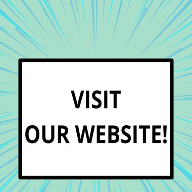 Kelime yazma sitemizi ziyaret et. Web sitesine gelen ve gezinen ziyaretçiler için iş konsepti.