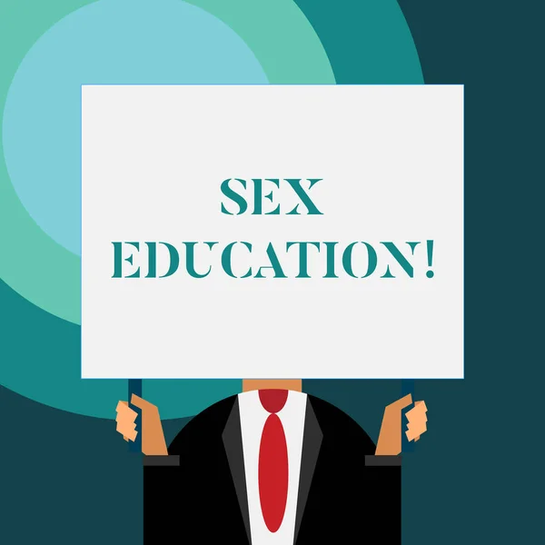 Levelet írok a szexuális nevelésről. Üzleti fotó bemutatása Utasítás kapcsolatos kérdések huanalysis szexualitás és anatómia. — Stock Fotó