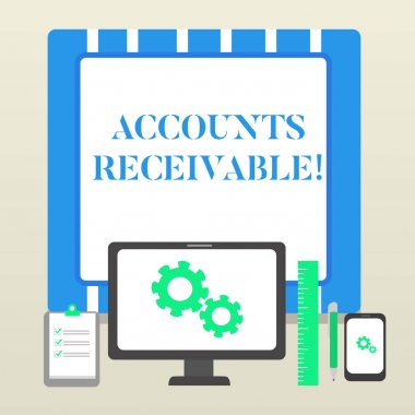 El yazısı metni alacak hesapları. Kavram anlamı ödeme para Borçlar yasal talep borçlular Iş kavramı PC monitör mobil cihaz Pano cetvel Balnokta Pen.