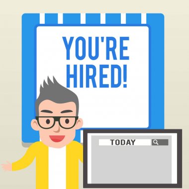 El yazısı metin yazımı Işe alındın. Kavram anlamı huanalysis kaynakları tarafından kullanılan onun iş var olduğunu gösterir adam hoparlör monitör arama aracı ile ekran sunum veya rapor.