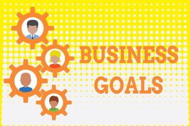 İş Hedeflerini gösteren kavramsal el yazısı. Zaman Belirli bir süre içinde gerçekleştirmek için Beklenti vitrine Dişli resim çerçevesi aile süsü Tüm Aile fotoğrafı.