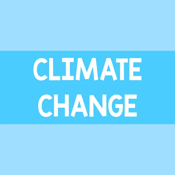 Schreibnotiz, die den Klimawandel zeigt. Business-Foto präsentiert Anstieg der globalen Durchschnittstemperatur Wetter Transformation quadratischen Rechteck Papierblatt mit voller Erstellung von Muster Thema geladen. — Stockfoto