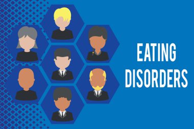 Metin yazma, yeme bozuklukları. Psikolojik anormal yemek çeşitleri için ticari konsept Pictures 'ın genel müdürlük ve personel çerçevelerini çerçeveler. Organizasyon çalışanları yapısı.