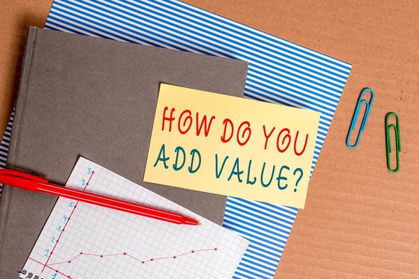 Текст почерка Как вы добавляете значение вопроса. Концепция, означающая улучшение работы в процессе производства Полосатая картонная тетрадь Картонная тетрадь Изучение канцелярских товаров
.