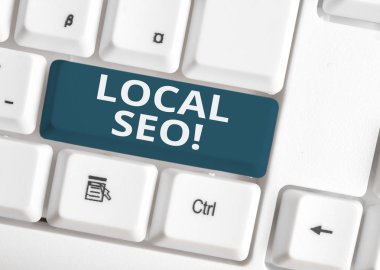 El yazısı metin yazma Yerel Seo. Kavram beyaz arka plan tuşu kopyalama alanı üzerinde boş not kağıdı ile yakın iş online Beyaz pc klavye pazarlamak için inanılmaz etkili bir yol anlamı.