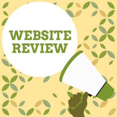 Kelime yazma metin Web Sitesi İnceleme. İşletmeler ve hizmetler hakkında yayınlanabilecek Yorumlar için İş konsepti El Loudhailer Boş Yuvarlak Konuşma Metin Balon Duyuru Yeni Holding.