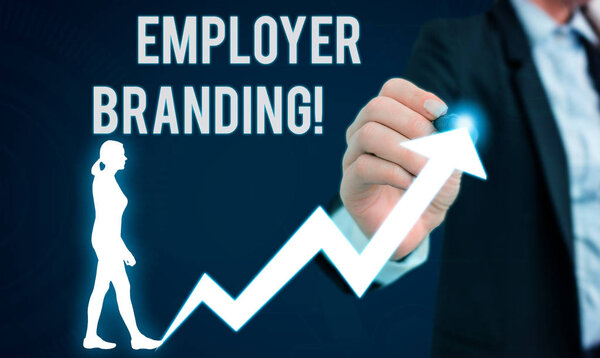 Текст письма "Брендинг работодателя". Бизнес-концепция продвижения компании выбор работодателя в желаемую целевую группу Женская одежда формальный рабочий костюм презентация использовать смарт-устройство
.