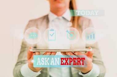 El yazısı yazarı Ask An Expert. Kavram demek, bir konuda yeteneği olan ya da bilgili olan birine danışmak demektir. Kadın giyimi sunum sunumu için resmi iş kıyafeti giyin. Akıllı aygıt kullanın..